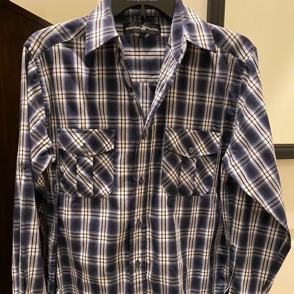 Beverly Hills Polo Club Men’s Dress Shirt - Picture 3 of 4